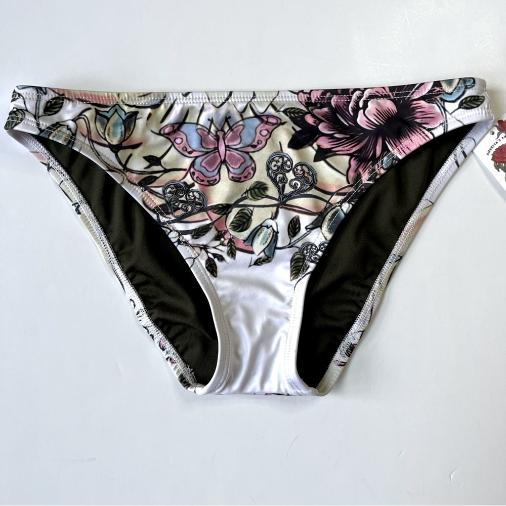 Lucky Brand Bikini Bathingsuit Bottom Butterfly Medium
